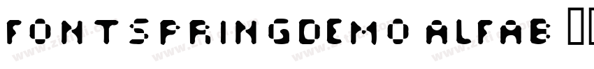 FONTSPRINGDEMO Alfab字体转换